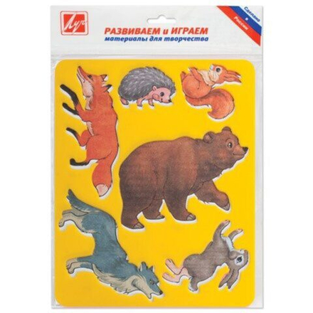 Трафарет "Лесные звери"
