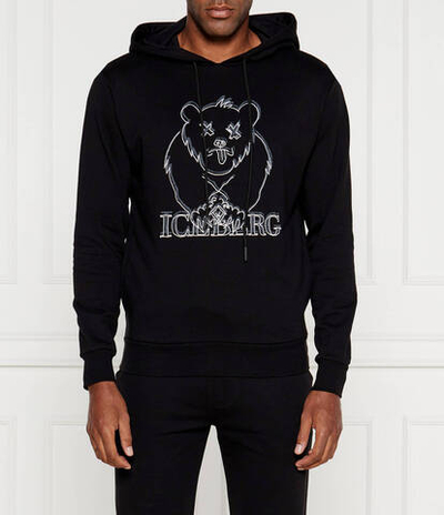 Худи Iceberg - черный(245 I1P E021 6341)