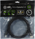 Cactus <CS-DP-DP-1.4-3> Кабель DisplayPort (M)  ->  DisplayPort  (M) 3м ver1.4
