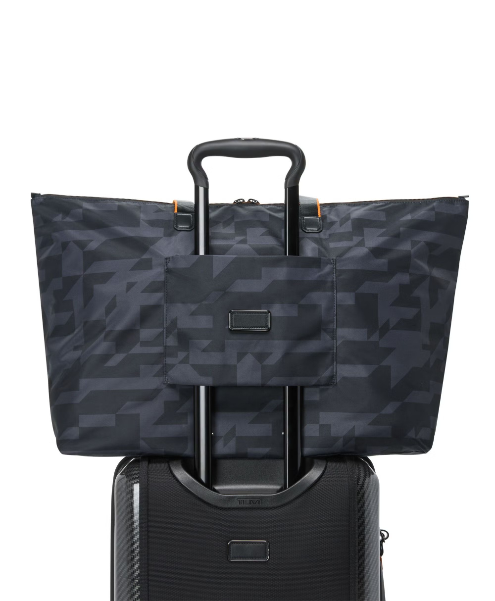 Сумка шоппер складная Just in Case/Black Camouflage