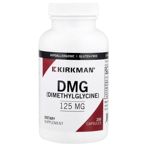 Kirkman Labs, DMG, 125 мг, 250 капсул