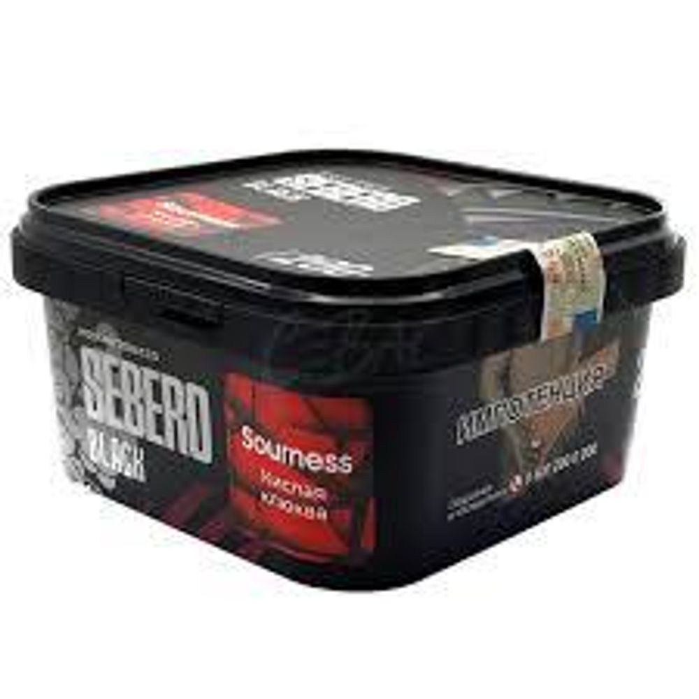 SEBERO Black  Кислая клюква (Sourness) 200г