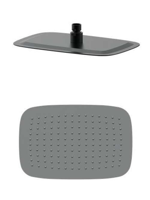 Верхний душ WONZON & WOGHAND, Темный графит (WW-88DP03-BGM)