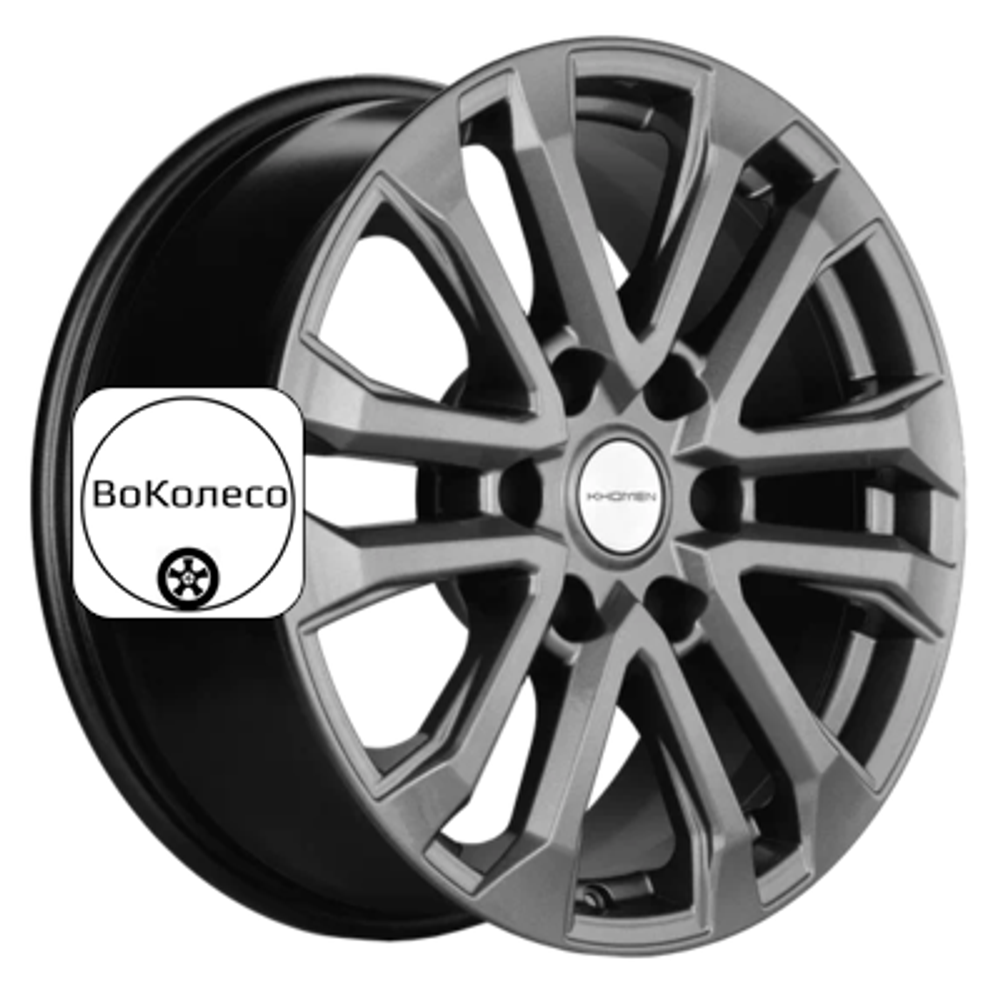 7,5x18/6x139,7 ET45 D93,1 KHW1805 (Mazda BT50) Gray Khomen Wheels