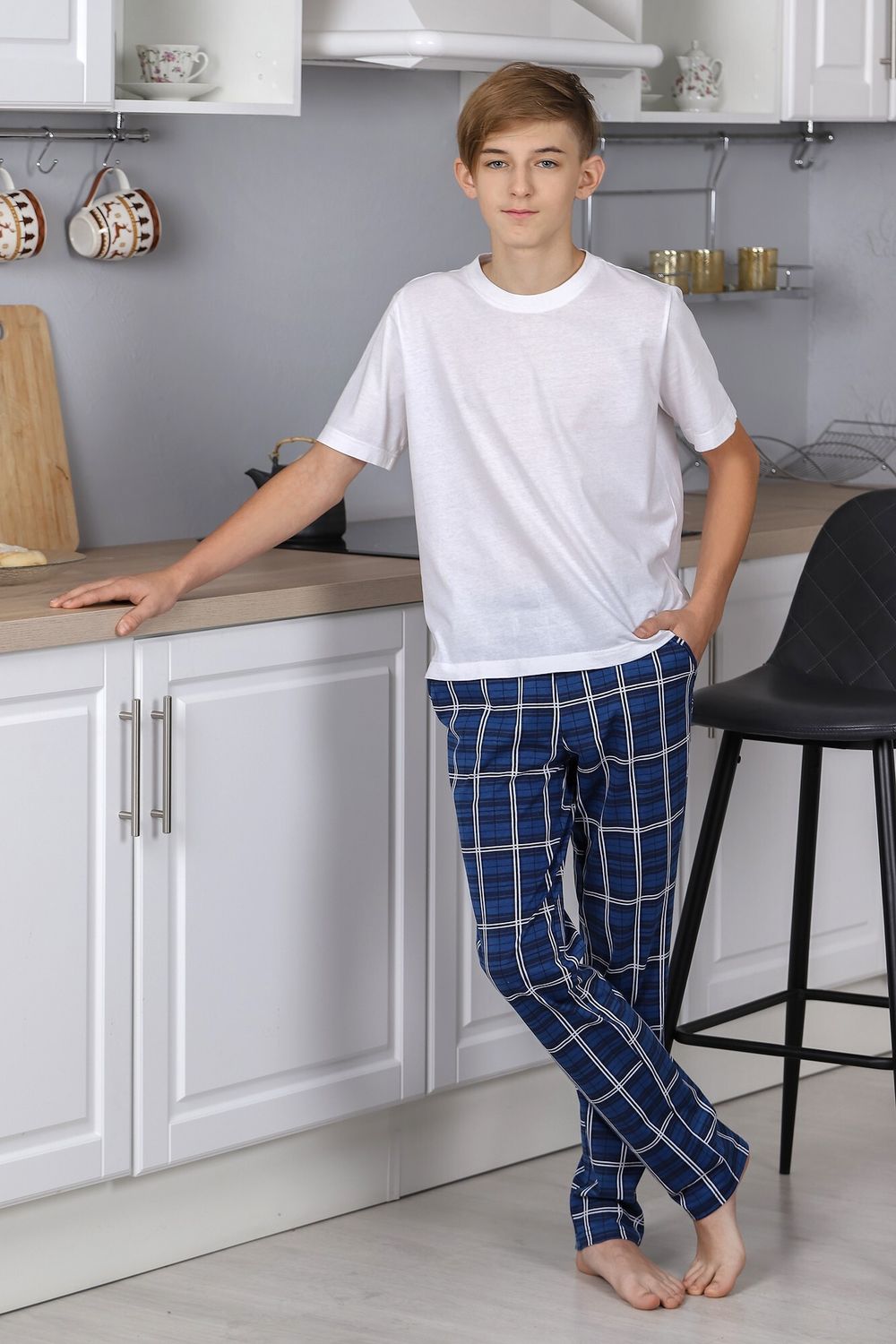 Брюки для мальчика Кардинал-3 Виотекс СИНИЙ