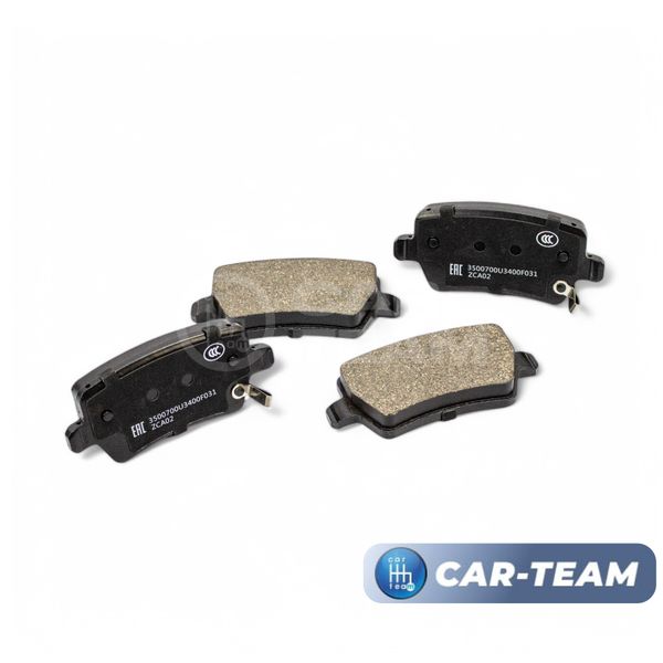 Колодки тормозные задние (керамические) Chery Tiggo 8 Pro, Jetour Dashing, Omoda C5, S5, Jaecoo J7, Москвич 3  (арт. ZCP-0805)