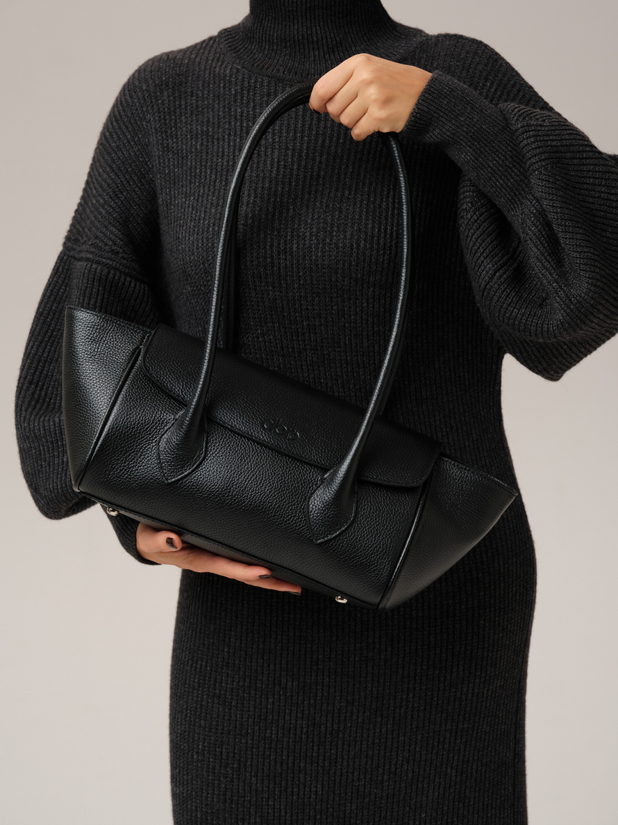 Кожаная сумка DBR 31341 черный