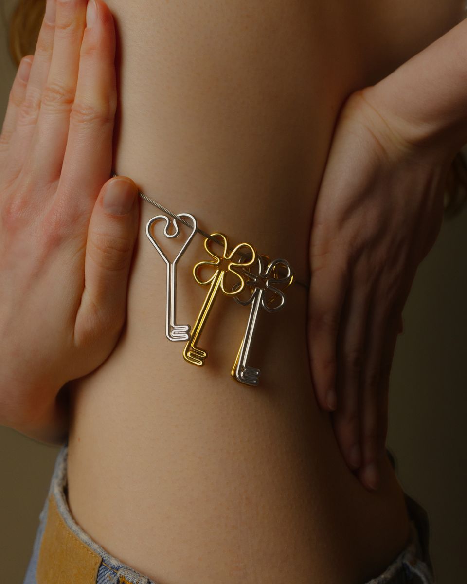 Кулон Neverending Heart Key