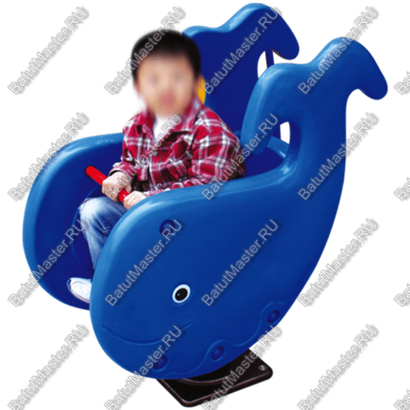 Качалка для детей для игровых комнат, площадок "Большой Кит"