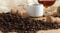 Кофе ароматизированный Коньяк Арабика РЧК Santa-Fe 1кг
