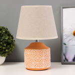 Настольная лампа «Лиода» Е14 40 Вт бежевый 20×20×29 см