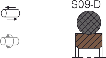 Уплотнение штока S09-D 400.5x425x8.1 Aksios