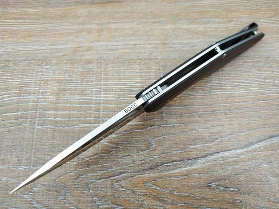 Складной нож STEELCLAW Босс коричневый c клинком из стали D2, рукоять G10