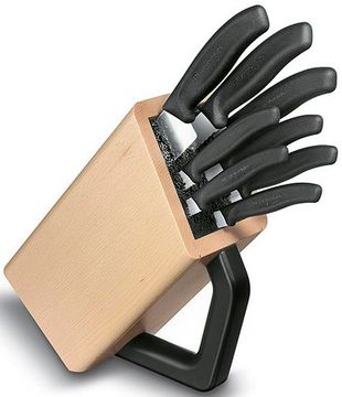 Набор кухонных ножей Victorinox Мод. Swiss Classic CUTLERY BLOCK #6.7173.8