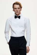 Рубашка-смокинг slim fit