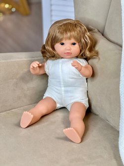 Кукла Berbesa мягконабивная 42см SANDRA в пакете (4420K)