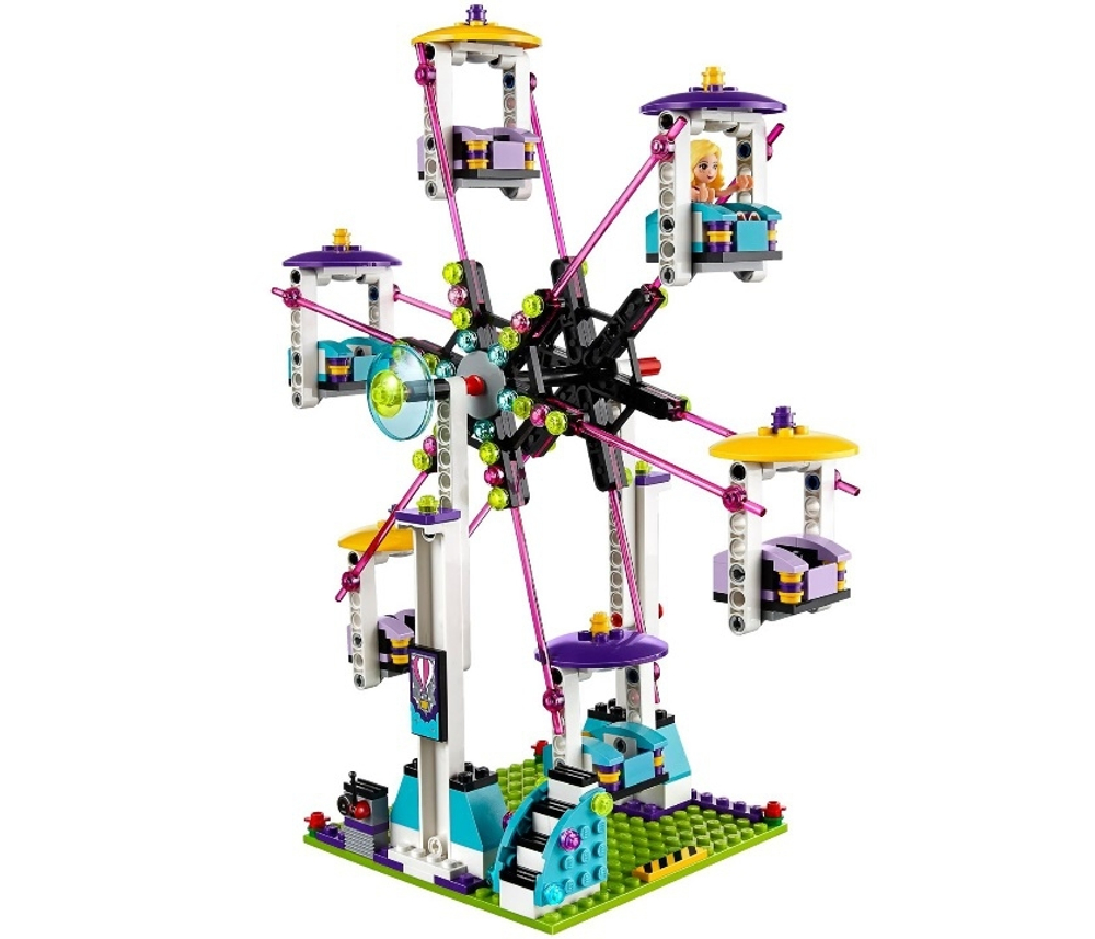 LEGO Friends: Американские горки в парке развлечений 41130 — Amusement Park Roller Coaster — Лего Друзья Продружки Френдз