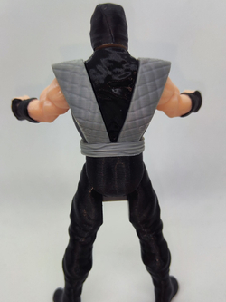 Подвижная фигурка "Смоук" Mortal Kombat, пластик, цвет серый