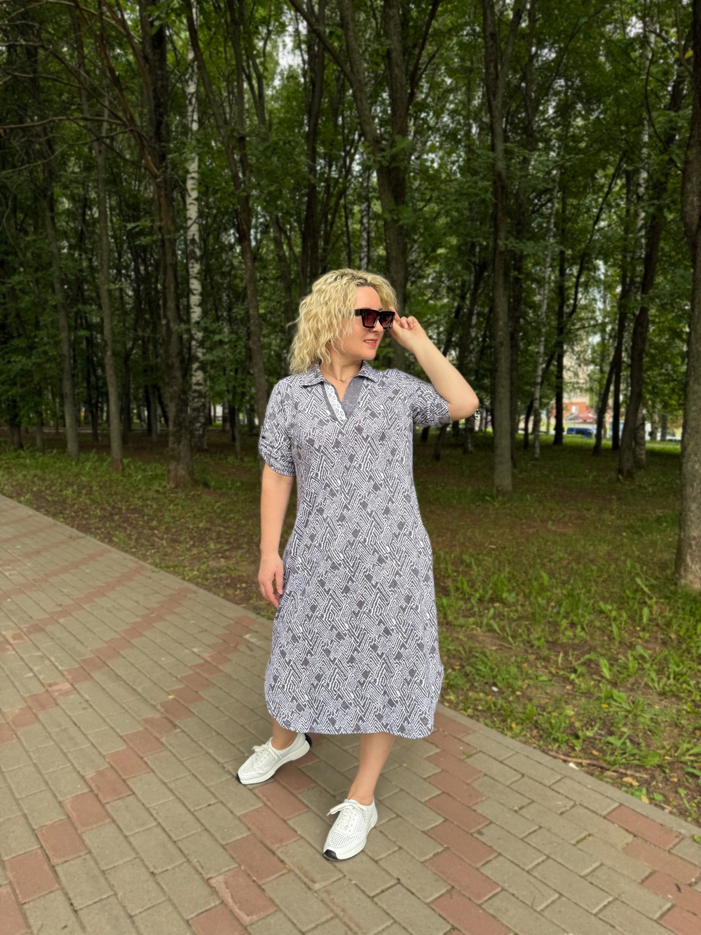 Платье женское "13-23 К.П" (Р 25)