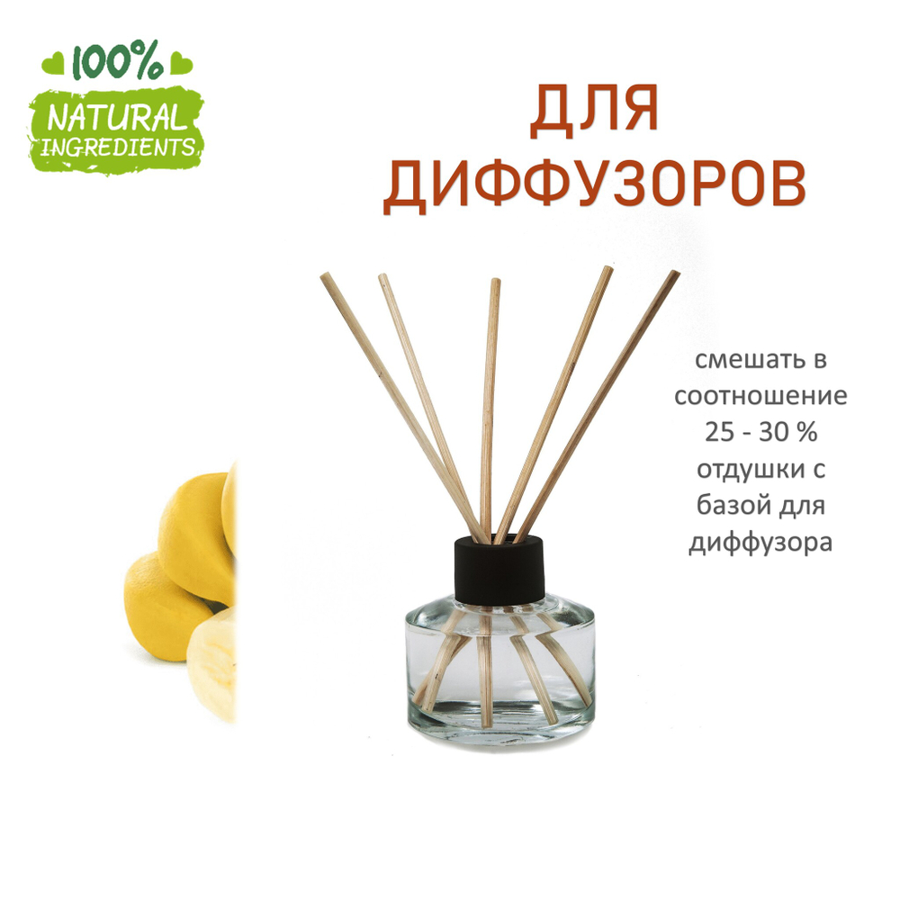 Банановый мед, отдушка для свечей и мыла
