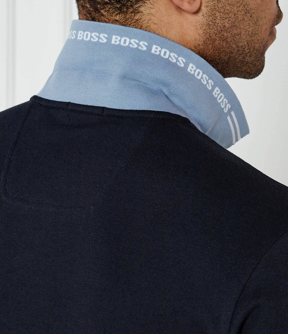 Поло Paul BOSS GREEN - темно-синий(50506193)