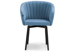 Стул на металлокаркасе Моншау крутящийся velutto 46 / черный