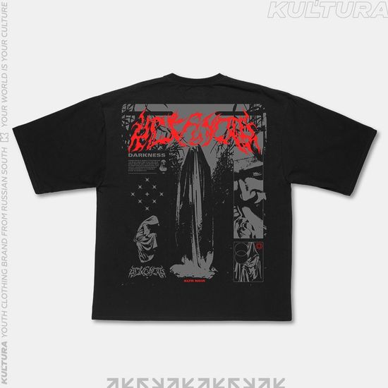 Футболка КУЛЬТУРА OverSize "Noir" (черный)