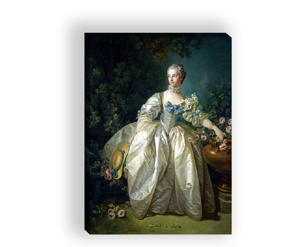 "Мадам Бержере", Буше, Франсуа, картина (репродукция)