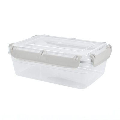 Контейнер BERGEN с защелками 0,8л пепельный жемчуг