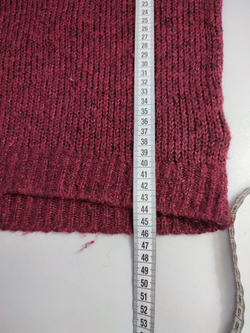 Свитер бордовый теплый 40 размер