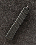 Автоматический складной нож SteelBro Ultra Delta Frag Fluted Standart DLC Nickel Boron Signature Series VG-10 121D-1NB (черный-черный)