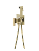 01157-S Смеситель встраиваемый с ГИГ. душом (Мат. Золото) GANZER (10/1шт)