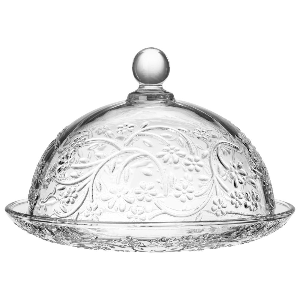 БЛЮДО СЕРВИРОВОЧНОЕ С КРЫШКОЙ "BLOSSOM" 19,5 СМ*14 СМ