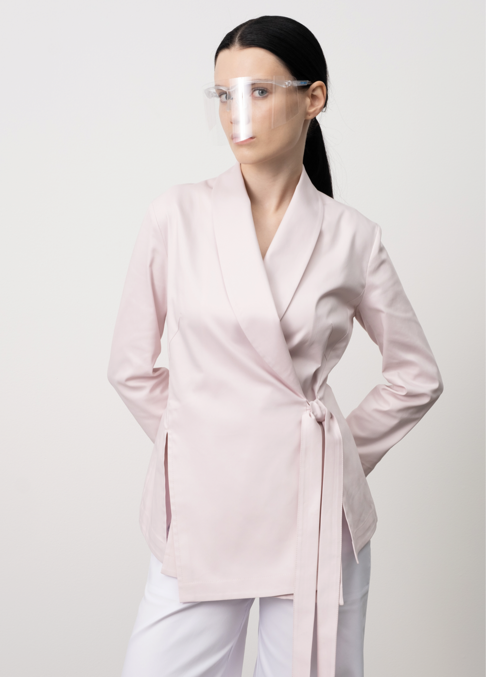 Жакет с запахом