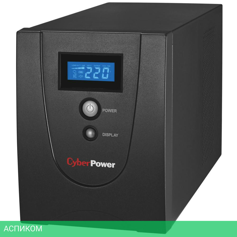 Источник бесперебойного питания CyberPower Value LCD 2200VA Black (VALUE2200ELCD)