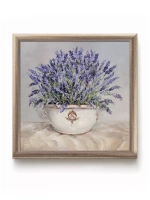 Картины на стену интерьерная на холсте 4 шт, 23*23 см