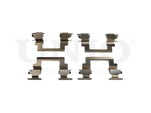 Комплект установочный передних тормозных колодок UNIO BRK-40005