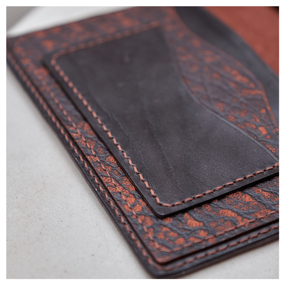 Обложка для документов «Городские мотивы» оранжевая