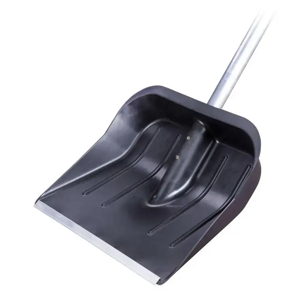 Лопата для снега с наконечником (с черенком) (комплект 3 шт)