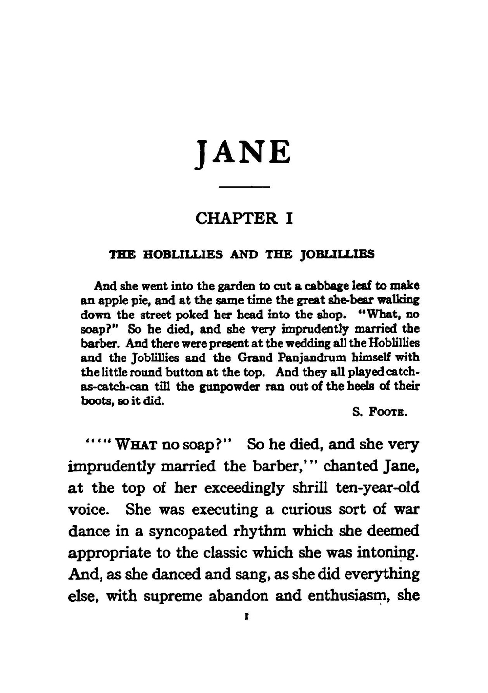 Jane | Anna Alice Chapin