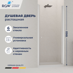 Душевая дверь Dolphin TN-03 (Прозрачное, 900)