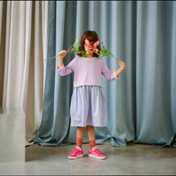 Платье с кантом ЛАВАНДА