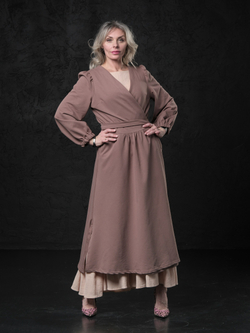 Платье на запах / несквик