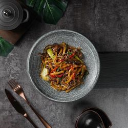 Салатник 840 мл d 23 см h5,6 см глазурь Glossy Stone Untouched Taiga P.L. Proff Cuisine [1]