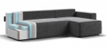 Диван Угловой Норд (Велюр Монолит серый)