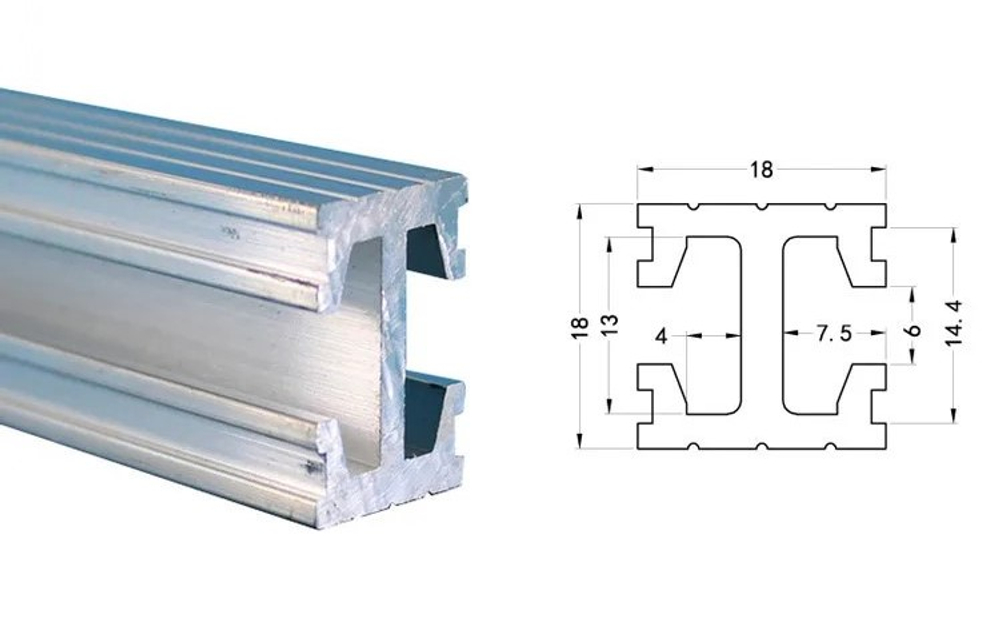 Профиль 18х18х100