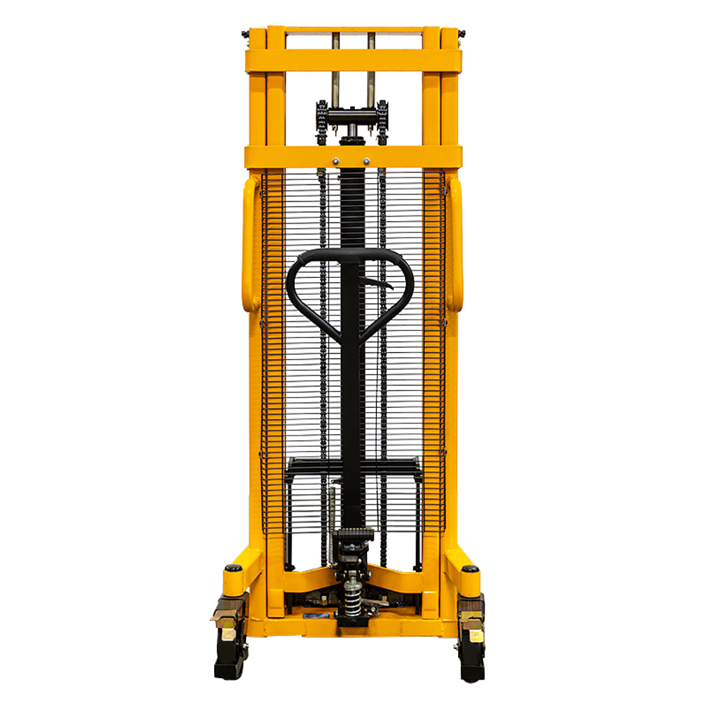 Ручной гидравлический штабелер SDJ 1020 (г/п 1 т, 2 м, фиксированные вилы) SMART