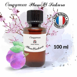 Prof-Royal отдушка парфюмерная Plum&sakura для свечей, мыла и диффузоров, 100 мл