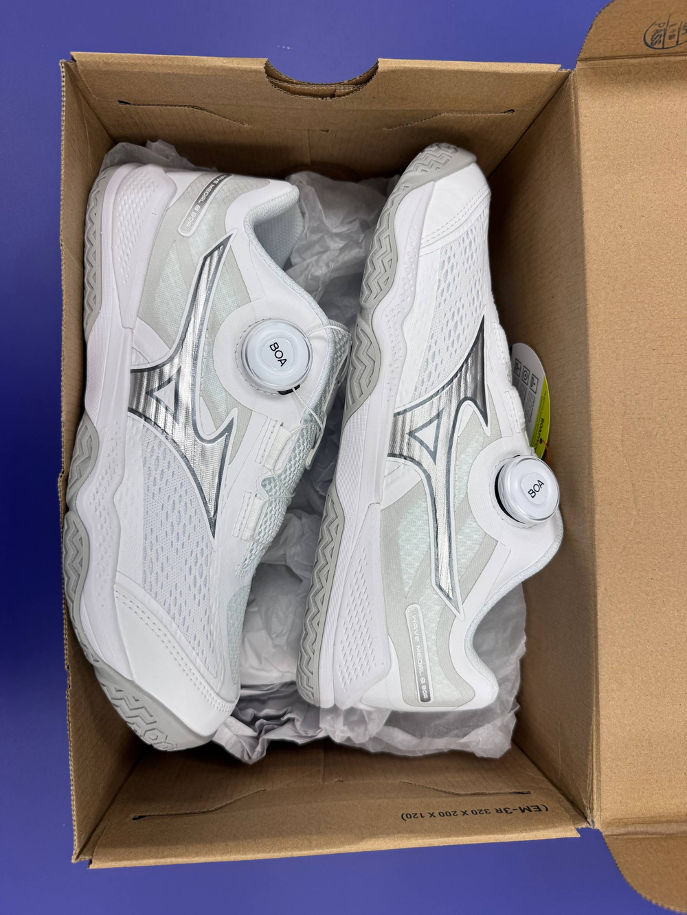Mizuno Wave Medal 8 Boa White