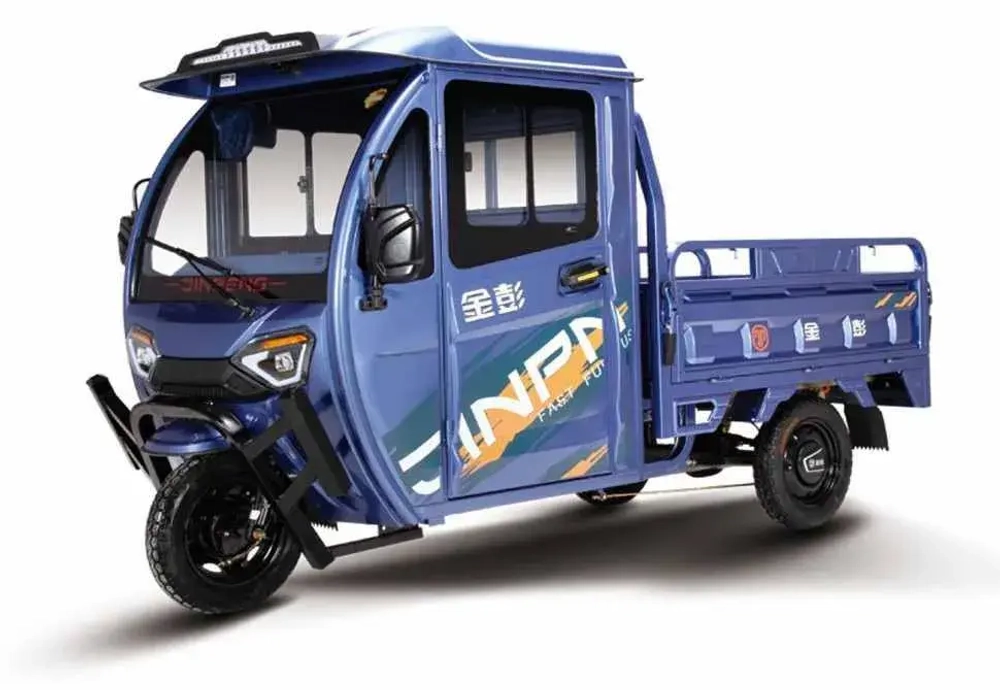 Электротрицикл грузовой Green Camel Тендер 4 (60V 1200W) закрытая кабина